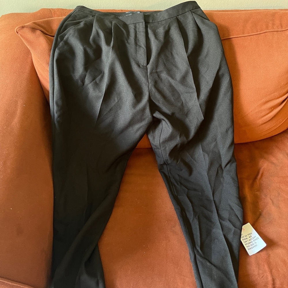 ASOS cropped black pant